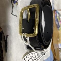 R&D.M.Co-（オールドマンズテーラー） モンタナ レザーベルト　黒 tous les jours:R&D.M.Co- / オールドマンズテーラー モンタナ