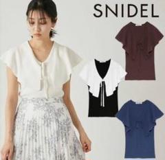 SNIDEL Sustainableニットカラーニットプルオーバー