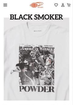 BEAMS BLACK SMOKER RECORDS×KOSUKEKAWAMUR BEAMS T（ビームスT）【別注】BLACK SMOKER RECORDS × KOSUKE