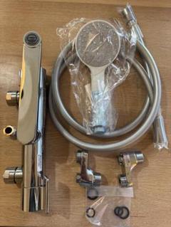 残り2台中古品壁掛けタイプ浴室サーモスタット付きシャワー水栓11-25