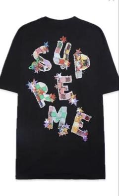 シュプリーム　パッチワークTシャツ