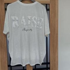 メンズ大きいサイズRAISE Majority ホワイト Tシャツ