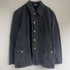 70s ドイツ製 フェード ヘリンボーンジャケット カバーオール ボロ ユーロ MILITARY 実物 USED ドイツ軍 BW ヘリンボーン ワーク