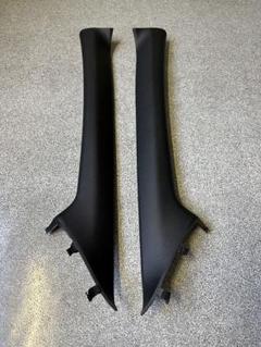 【在庫あり/即出荷可】 VA型 WRX スバル 純正 左右セット ブラック Aピラーカバー パーツ