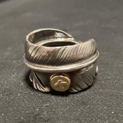 ダブルローズ　フローラル　リング指輪　15号　ゴローズtype ゴローズダブルローズリングサイズアップ | ベル宝飾