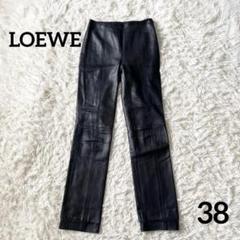 【美品】LOEWE ロエベ カシミヤ100％ ショートパンツ 38 濃紺ネイビー 美品】LOEWE ロエベ カシミヤ100％ ショートパンツ 38 濃紺ネイビー