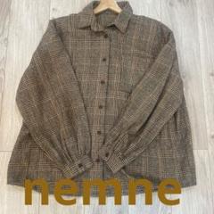 yutori nemne ネンネ　チェック柄　シャツジャケット　ジャンパーのサムネイル