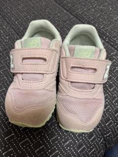 New Balance 幼児用スニーカー ピンク13.5センチ
