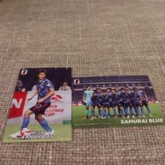 サッカー日本代表チームチップスカード　田中碧