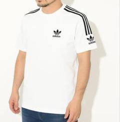 レアモデル✨adidas アディダス　スリーライン半袖Tシャツ白黒ユニセックスL