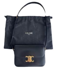 CELINE セリーヌ トリオンフ ミディアムティリーバッグ CELINE セリーヌ かごバッグ Medium Triomphe ミディアム