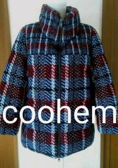 coohem＜コーヘン＞ ツイードダウンジャケット　ブラック　サイズ38 楽天市場】【中古美品】【レディース】 COOHEM コーヘン TWEED