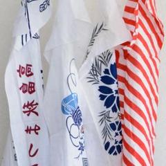 手ぬぐい セット 古布 綿 端切れ リメイク素材 生地ハンドメイド昭和レトロA5のサムネイル