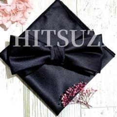 蝶ネクタイ　ブラック　黒　チーフ　新郎　結婚式　c12