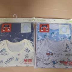 ディズニー ロンパース ユニクロ 90 新品 ベビー ボディオール 4枚セット