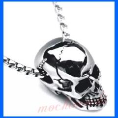 No.23【新品】ネックレス スカル ドクロ