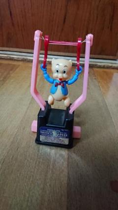 ポーキーピッグ 1930年代 ブリキ製 ラインマー 超レア Looney Tunes “Porky Pig” Figure ポーキーピッグ ビンテージ