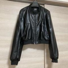 2025年最新】zara フェイクレザーボンバージャケットの人気