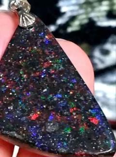 豪華 2025年最新】ブラックオパール ペンダントの人気アイテム - メルカリ アクセサリー