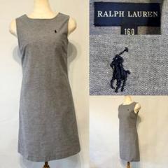 Ralph Laurenラルフローレン オックスフォード ワンピース 刺繍