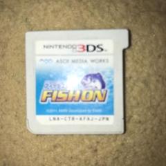 3DS ソフトカセット　フィッシュオン