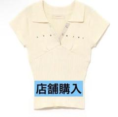 andmary アンドマリー Lindsay logo tops ivory - メルカリ