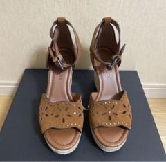 coach ブラウン サンダル新品未使用 COACH 「COACH」 ヒールサンダル 38 ブラウン レディース