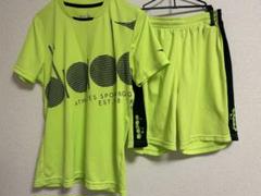 蛍光イエロー スポーツウェアセット