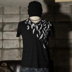 goa ゴア　Tシャツ　羽根　フェザー　00s 平成　Tシャツ　M goa ゴア Tシャツ 羽根 フェザー 00s 平成 Tシャツ M - メルカリ
