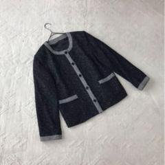 FILL...IN アウター ジャケット ノーカラージャケット 値段交渉可