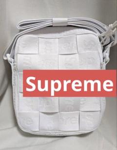 23ss Supreme ショルダーバッグ ホワイト Supreme - SUPREME シュプリーム 25SS × Nike Leather Shoulder