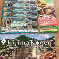 城島高原パーク無料入園券4枚とグルメお得クーポンセット旅行別府温泉海たまご大分