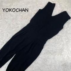 YOKOCHAN ヨーコチャン ジャンプスーツ オールインワン ブラック
