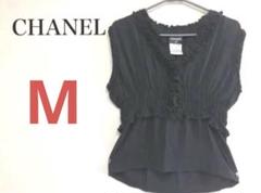 CHANELシャネル 12Aココマーク 【ブラック】【38】【中古】【送料込み 