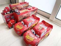 トミカ カーズ マック2台、マックィーン ポップコーンバケット2台、ハドソン1台 トミカ カーズ マック2台、マックィーン ポップコーンバケット2