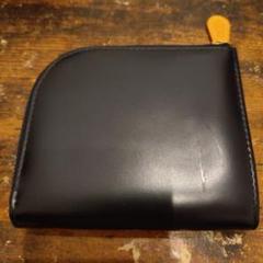 ETTINGER 黒 レザー HALF ZIP WALLETのサムネイル