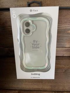 新品iPhone16ホワイトオーロラiface BeBling