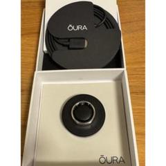 値下げ★【美品】Ouraリング ブラック 充電ケーブル付き 美品】Ouraリング ブラック 充電ケーブル付き