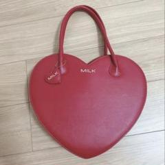 MILK♥ハートバッグ赤 ハート BAG - MILK MILKBOY OFFICIAL ONLINE SHOP | milk inc.