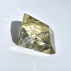 高品質 透明感 レインボー シトリン タンブル