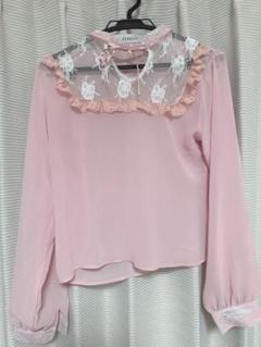 bubbles❤︎レースシースルーブラウス