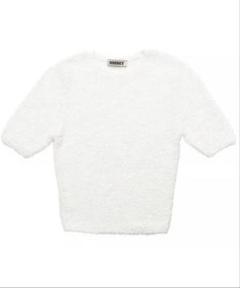 NKNIT dry shaggy mini T-shirt ニット