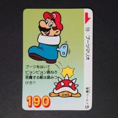 カードダス　台紙　スーパーマリオブラザーズ3 非売品　当時物 カードダス 台紙 スーパーマリオブラザーズ3 非売品 当時物