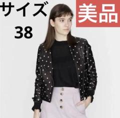 グレースコンチネンタル　ラムレザージャケット　ブラック 38 Mサイズ ライダースジャケット / GRACE CONTINENTAL | GRACE CONTINENTAL