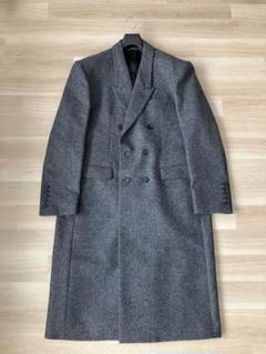 22aw ジョンローレンスサリバン ダブルチェスターコート MELANGE MELTON DOUBLE BREASTED COAT（チェスターコート