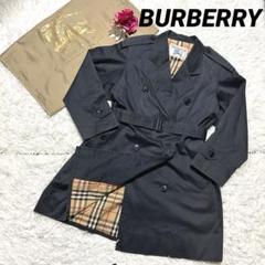 [激レア]Burberrys ネイビー ダブルブレスト チェスターコート Burberry's バーバリーズ 紺タグ イングランド製 80年代