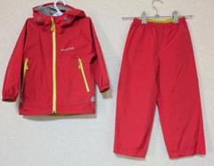 【美品】mont-bell レイントレッカー150cm上下セット モンベル mont-bell レイントレッカー 上下セット 150 袋付
