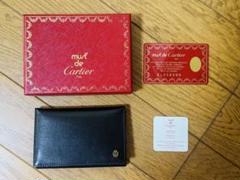Cartier マストドゥ ブラックレザー カードケース 付属品各種あり 2025年最新】カルティエ カードケースの人気アイテム - メルカリ