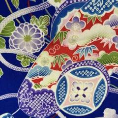 正絹 半幅帯 縮緬地 紫織庵謹製 大正ロマン風 ヒールと帽子 逸品