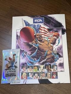 PSAマガジン　2025JUNE ストリートファイター2 PSA June 2025 Magazine Street Fighter 2 RYU Issue with Promo
